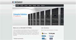 Desktop Screenshot of ekoam.com